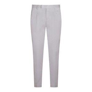 Pt Torino Classic Tailored Grey Trousers With Straight Leg Design - NWT